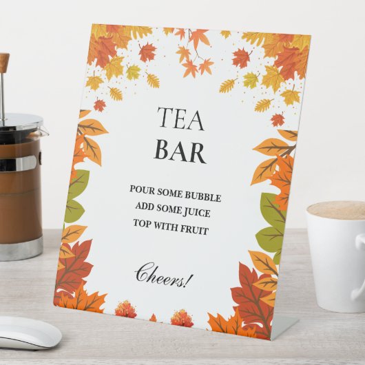 Cozy Fall Thanksgiving Dinner Party Sockelschild (In Situ)