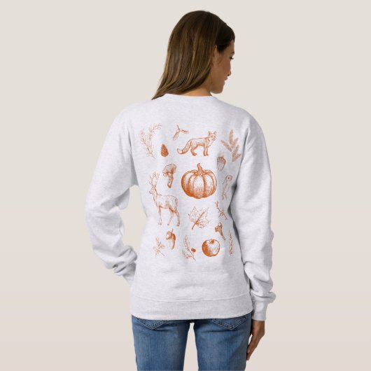 Cozy Fall Vibes Sweatshirt (Schwarz voll)