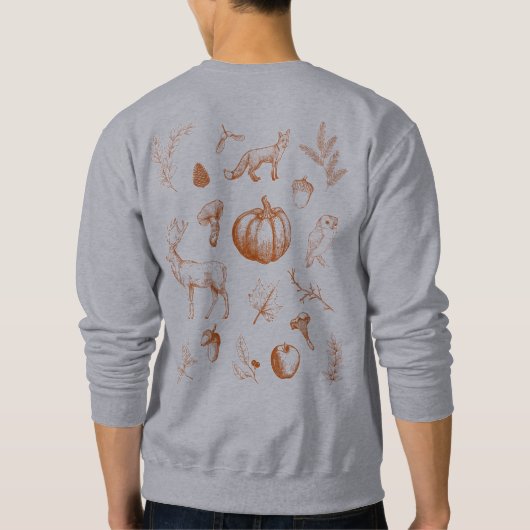 Cozy Fall Vibes Sweatshirt (Rückseite)