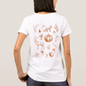 Cozy Fall Vibes T-Shirt (Rückseite)