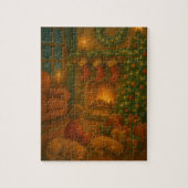 Cozy Fireplace & Stockings Puzzle (Vertikal)