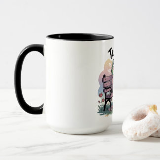Cozy Frog Sitting Like a Human – Funny Chill Carto Tasse