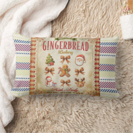 Cozy gingerbread illustrations Cute scottish  Lendenkissen