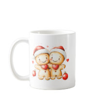 Cozy Gingerbread Man Hug | Festive Holiday Mug