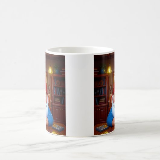 Cozy Gnome Cat Kaffeetasse (Mittel)