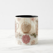 Cozy Grandma's Kitchen Mug Zweifarbige Tasse (Mittel)