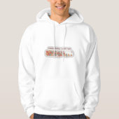 Cozy Holiday Loading Christmas Progress Bar Hoodie (Vorderseite)