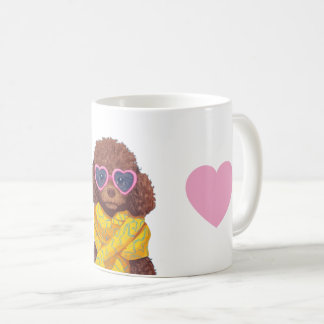 Cozy Intellectual Pup Case Kaffeetasse
