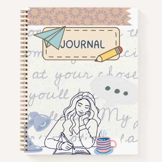 Cozy journal notizblock (Vorderseite)