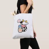 Cozy Kawaii Cow & Milk Jar Tasche (Von Nahem)