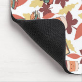 Cozy Kawaii Fall Vibes Mousepad (Ecke)