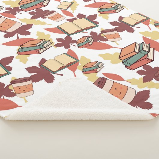 Cozy Kawaii Fall Vibes Sherpadecke (3/4)