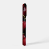 Cozy knitted-style typography and adorable cherry  iPhone hülle (Rechte Seite)