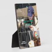 Cozy Korean Winter Aesthetic Collage Photo Fotoplatte (Seite)