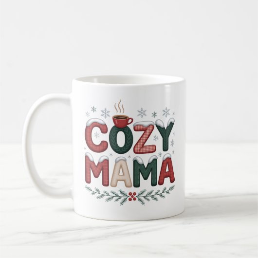 Cozy Mama Christmas Kaffeetasse (Links)