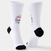 Cozy Merry Christmas Winter Wonderland Design Socken (Gewinkelt)