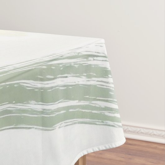 Cozy Minimal Winter Aesthetic Pattern Tischdecke (Beispiel)