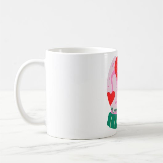 Cozy Mittens with Heart Kaffeetasse (Links)