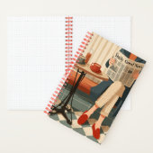 Cozy Morning Coffee and News Notizblock (Innen)