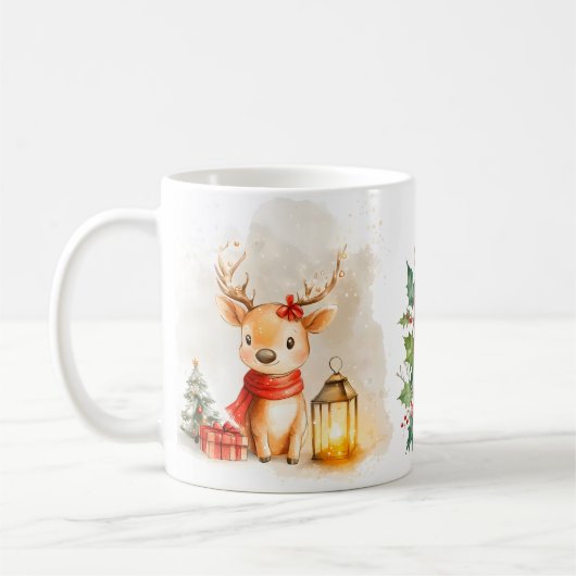 Cozy Nights Reindeer Recipe Mug Kaffeetasse (Links)