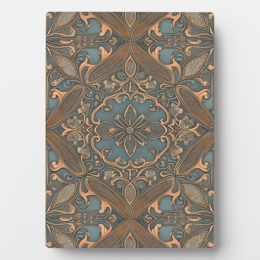 Cozy old pattern fotoplatte (Vorderseite)