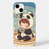 Cozy Panda Brew Protective Phone Case (Rückseite)