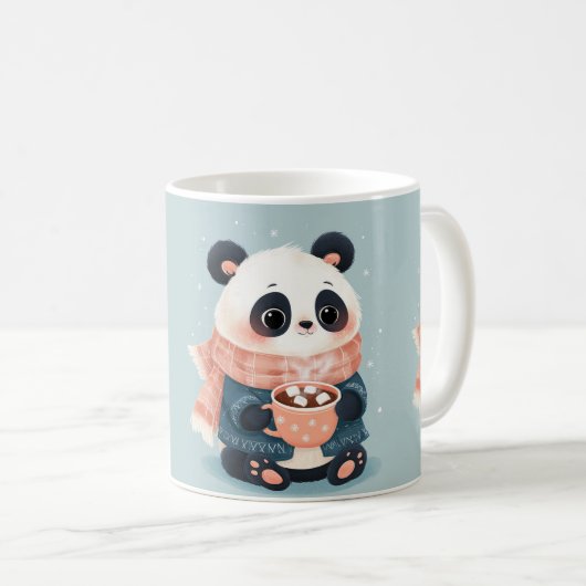 Cozy Panda's Cocoa Kaffeetasse (VorderseiteRechts)