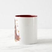 Cozy Pangolin Mug - Pangolin in Blanket Coffee  Zweifarbige Tasse (Mittel)