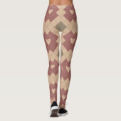 Cozy Patchwork Hearts Leggings (Rückseite)