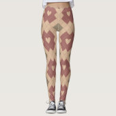 Cozy Patchwork Hearts Leggings (Vorderseite)