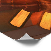 Cozy Penguin Reading Nursery Wall Art Print Poster (Ecke)