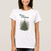 Cozy Pine Christmas Tree T-Shirt (Vorderseite)