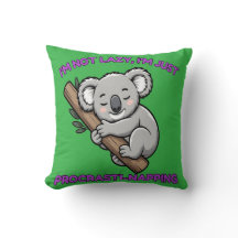 Cozy Procrasti-napping Koala Bear