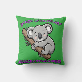 Cozy Procrasti-napping Koala Bear Kissen