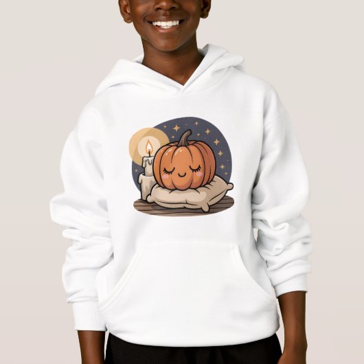 Cozy Pumpkin Dream Kids Tee (Vorderseite)