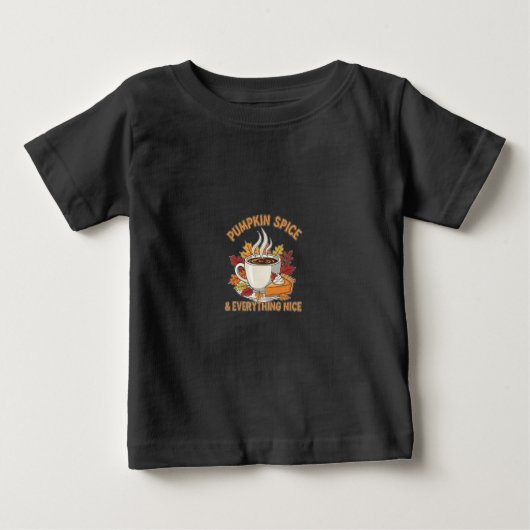 Cozy Pumpkin Spice & Everything Nice T-Shirt - Aut (Vorderseite)