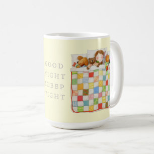 COZY QUILLE Tallweiße Tasse + Gelb