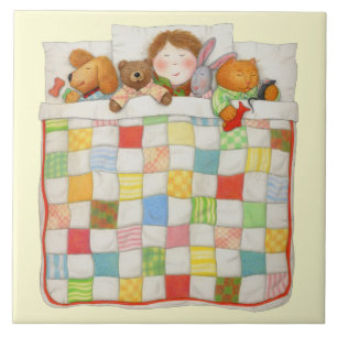 COZY QUILT 6x6 Keramikfliese - Gelb