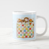 COZY QUILT Big Tasse - Blau (Rechts)