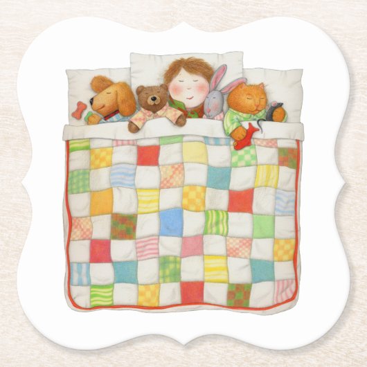 COZY QUILT Bracket Paper Untersetzer (Vorderseite)