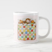 COZY QUILT Große Tasse - Rosa (Rechts)
