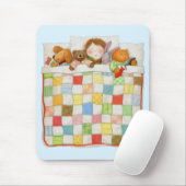 COZY QUILT Mousepad - blau (Mit Mouse)