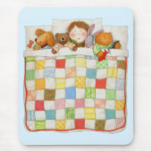 COZY QUILT Mousepad - blau (Vorne)