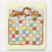 COZY QUILT Mousepad - gelb (Vorne)