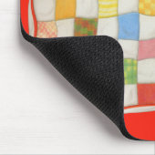 COZY QUILT Mousepad - rot (Ecke)