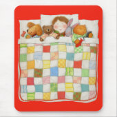 COZY QUILT Mousepad - rot (Vorne)