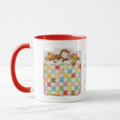 COZY QUILT Red Combo Tasse (Links)