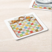 COZY QUILT Square Paper Untersetzer (angewinkelt)