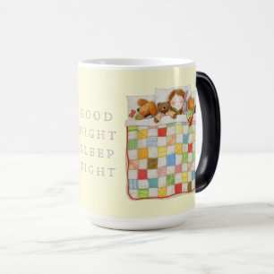 COZY QUILT Tall Morphing Mug - Gelb Verwandlungstasse