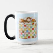 COZY QUILT Tall Morphing Tasse + Blue (Links)